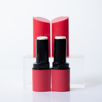 2024 oem luxe promotionnel mignon coeur forme rouge logo personnalisé bas prix le plus vendu vide baume à lèvres bâton tubes conteneurs d'emballage