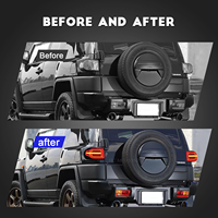 Nouveau design de feux arrière à LED pour Toyota Land Cruiser 2007-2020, 12V, feux stop arrière, feux arrière OE, vente en gros de feux arrière OE