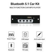 Carte de décodeur VIRE MP3 WMA Module de lecteur MP3 sans fil Bluetooth 5.1 Audio de voiture USB TF FM Radio