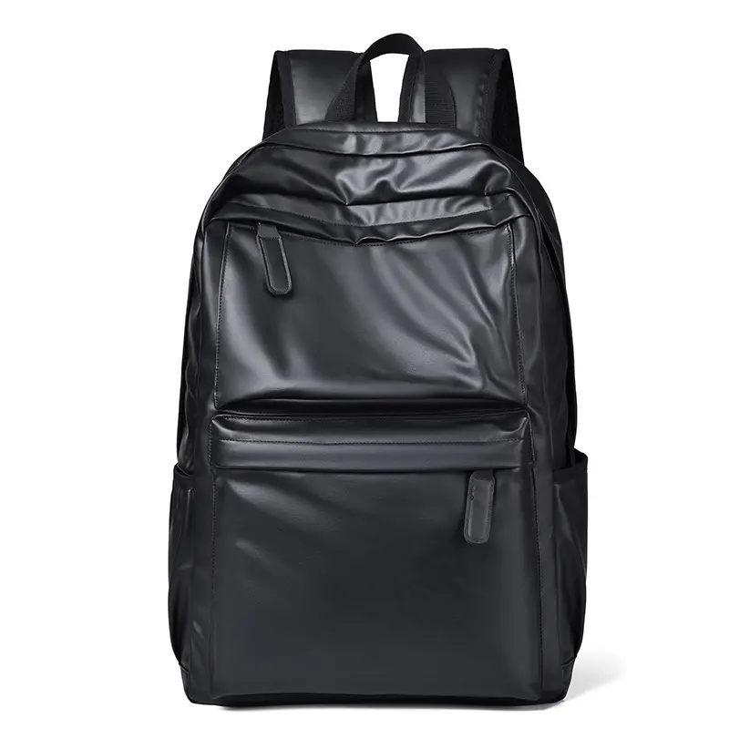 Sac à dos de couleur unie pour homme et femme, sac d'école tendance pour ordinateur portable de voyage en plein air style ins