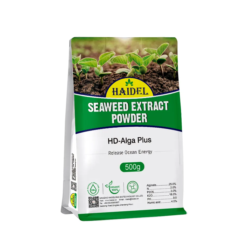 Seaweed organic extract powder