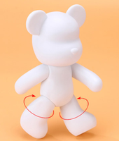 Kit de Bricolage Ours Fluide en Résine 2026 – Nouveauté Tendance pour Cadeaux DIY – Motif Animal Adorable pour Enfants et Adultes – Idéal Thanksgiving et Nouvel An Chinois