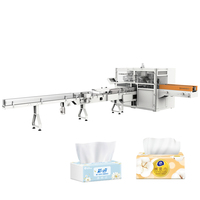 Machine d'emballage automatique multifonctionnelle intelligente et durable pour mouchoirs en papier, facile à entretenir, pour le traitement du papier