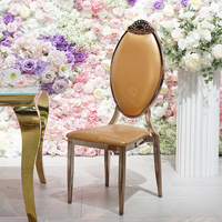 Chaise Chiavari Moderne Blanche en Fer, Robuste pour Salles d'Événements, Banquets, Parcs, Hôtels, Mariages en Plein Air et Fêtes - Vente en Gros