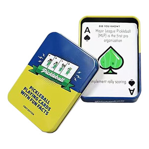 <strong>Custom</strong> Plastic Playing <strong>Cards</strong> + Tin <strong>Box</strong> Unique Design Creative Logo Printing Customized <strong>Packaging</strong> Board <strong>Game</strong> Use Eco-friendly - Product Image 1