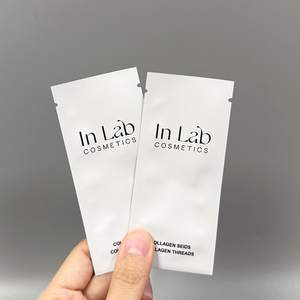 Sobres de muestra personalizados Crema de loción 1mL 2ml 3ml 5ml Bolsas 10ml de muestra de plástico Limpiador facial Cosméticos Bolsita - Product Image 5