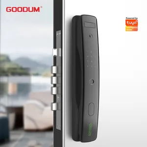 Goodum Smart Locks Face App Herkenning Digitale Code Camera Automatische Poort Lock Met Vingerafdruk En Home Remote Feature