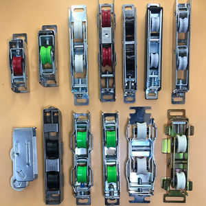 Rouleau muet en plastique à roue unique avec base utilisée dans les portes coulissantes Poulie de fenêtre de porte coulissante - Product Image 3