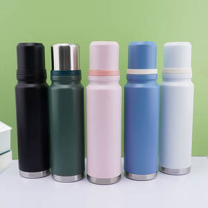 กระบอกน้ำสุญญากาศสำหรับเดินทางความจุขนาดใหญ่แบบพกพาถ้วยหุ้มฉนวนกลางแจ้งสไตล์บราซิลออกแบบได้ตามต้องการ - Product Image 1