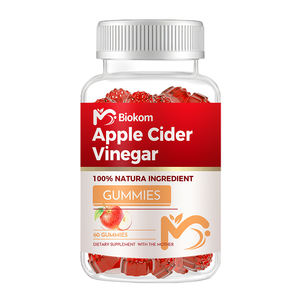 Vente en gros de vitamines Bio perte de poids détox minceur ventre plat supplément santé vinaigre de cidre de pomme ACV d'ours gommes - Product Image 1
