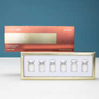 Boîte d'emballage en carton personnalisée pour flacons injectables de 3 ml/10 ml, conception de stockage à double couche, capacité de 10 flacons de médicaments, maintien sécurisé