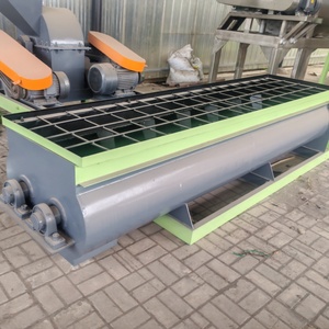 Double Shaft Paddle Mixing Machine Organic Compound Fertilizer Making Equipment - Product Image 1