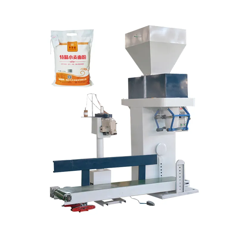 25-50 KG/Bag Gypsum Powder Wheat Flour Powder Maize Flour Filling Packing Machine