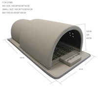 FUMEI Dôme de Sauna à Lumière Photonique Infrarouge avec Tourmaline, Germanium et Pierre de Jade, Dôme Énergétique, Dôme de Sauna à Infrarouge Lointain