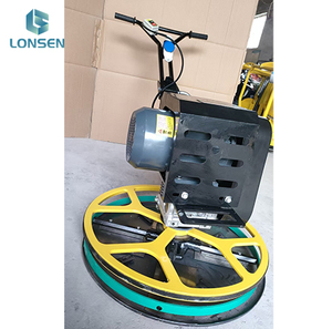 Electric 24 Inch Small <b>Walk</b> Behind Concrete Edge Corner Power Trowel <b>Machine</b> - Product Image 4