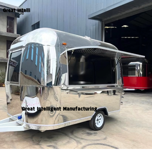 Nouveau modèle de camion de nourriture de cave mobile de l'usine chinoise à vendre Caractéristiques du logo personnalisé - Product Image 1