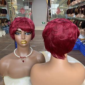 # 30 perruques en cheveux humains sans lacet, fabriquées à la machine, en gros, à prix abordables avec options de boucles - Product Image 4