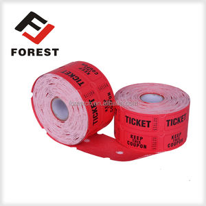 Rollos de tickets de deflector para <span class=keywords><strong>carnaval</strong></span>, para fiesta, con número directo - Product Image 2