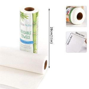 Italy / <strong>UK</strong> /France Eco Friendly Natural Biodegradable Kitchen Cleaning Product <strong>Bamboo</strong> Paper <strong>Towel</strong> Reusable - Product Image 3