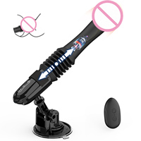 Teleskopische Kanonenmaschine für Erwachsene, Sexspielzeug, automatische Einführung, weiblicher Masturbator, vibrierender Stimulations-Massagestab, tragbar