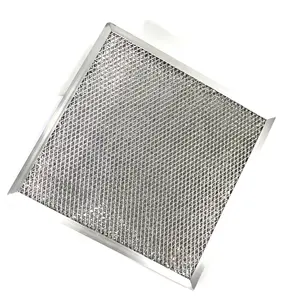 Economical Small Resistance Washable Panel Metal Aluminum Wire Mesh Air Filter