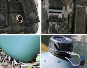 1L botella de agua aire libre botella militar hervidor de agua fabricantes al por mayor 07 nuevo hervidor de camuflaje - Product Image 6