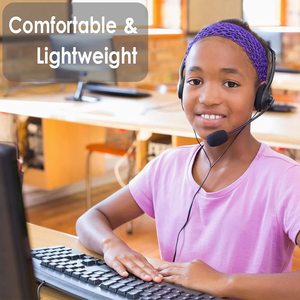 Neue hoch auflösende Sound übertragung AU 3,5mm leichte kabel gebundene Mikrofons pezialisierung Voice Services On-Ear-Kopfhörer - Product Image 5