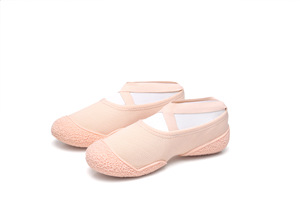 Chaussons <span class=keywords><strong>de</strong></span> ballet antidérapants d'intérieur, chaussures <span class=keywords><strong>de</strong></span> <span class=keywords><strong>danse</strong></span> élastiques à semelle souple pour femmes, chaussures <span class=keywords><strong>de</strong></span> yoga absorbant les chocs, respirantes et légères - Product Image 2