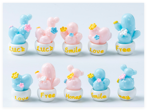 Personalizado Mini DIY niños mini jardín terrario juguete algas plantas suculentas cactus florero <span class=keywords><strong>cesta</strong></span> de frutas figuritas de árbol de <span class=keywords><strong>setas</strong></span> - Product Image 6