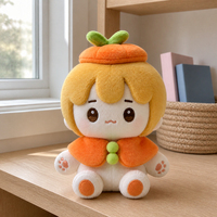 Peluche personnalisée par le fabricant, avec chapeau, jouet en peluche, personnage animal, peluches personnalisées, poupée en peluche douce