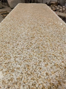 Dứa bề mặt đá Granite <span class=keywords><strong>g682</strong></span> paver đá tấm gỉ màu vàng đá Granite lát đá dứa kết thúc - Product Image 5