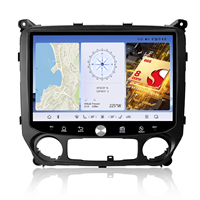 Lecteur DVD d'écran radio 2K 11,5 pouces, lecteur multimédia de voiture avec Carplay GPS DSP pour Chevy Silverado 2014-2018 / Sierra 2014-2018