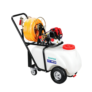 Pulverizador a Gasolina de Empuje Manual, Conveniente Carro de Riego Agrícola, Lavadora a Presión, Máquina de Jardín a Gasolina - Product Image 2