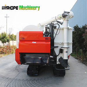 Mietitrebbia Wishope 4LZ-6.0 da 100 CV con cambio YD-85, HST 45CC, alimentazione completa per riso e piccolo silos - Product Image 5