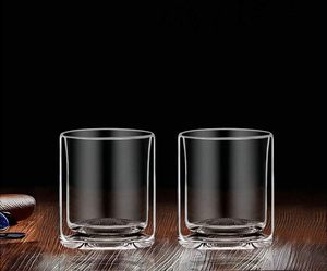 Verres à double paroi cylindriques transparents en gros pour boissons froides et vin, idéaux pour les fêtes - Product Image 5