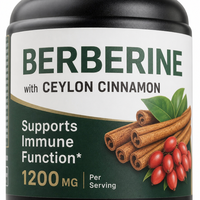 Complément Herbal OLLI OEM/ODM : Capsules de Berbérine Phytosome et Cannelle de Ceylan pour le Soutien de la Fonction Immunitaire, Modèle OLLI-GH003, 60 gélules