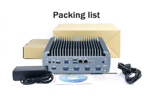 Yanling Nhúng Không Quạt Máy Tính Công Nghiệp Intel H310 Chip Core I5 8500T Dual Channel DDR4 Công Nghiệp Pc Với 8 USB 6 COM - Product Image 3