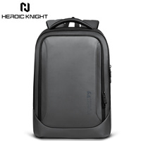 Sac à dos pour ordinateur portable HEROIC KNIGHT Oem Odm 15,6 pouces, sac à dos antivol avec port USB, sac à dos extensible, sac de voyage imperméable pour affaires