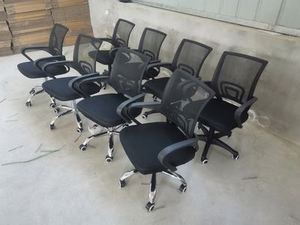 Échantillon gratuit Chaise de direction ergonomique moderne pivotante Mobilier de maison et de bureau tissu Maille réglable <span class=keywords><strong>Pas</strong></span> <span class=keywords><strong>cher</strong></span> Home Executive - Product Image 2