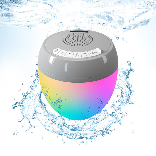 Electronic Gadgets Pool Light IP68 Waterproof Wireless Speaker &Thermometer Pool Floats