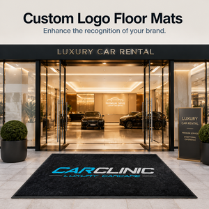 Tappeto d'ingresso commerciale personalizzabile con logo, repellente per olio e sporco, per concessionarie <span class=keywords><strong>auto</strong></span>, negozi e attività automobilistiche (acquisto all'ingrosso) - Product Image 1