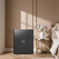 Coffre-fort de sécurité domestique avec serrure électronique programmable, taille et couleur personnalisables, fonction étanche