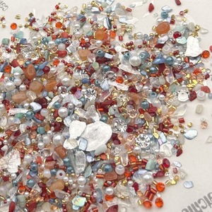 10.18 bricolage couleur magique pierre ours fait à la main Nail Art verre remplissage gravier flux chanvre sable noël animaux décorations 1 kg/<span class=keywords><strong>sac</strong></span> - Product Image 6