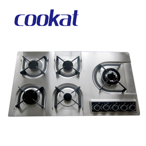 Table de cuisson à <span class=keywords><strong>gaz</strong></span> encastrable en acier inoxydable <span class=keywords><strong>90</strong></span> <span class=keywords><strong>cm</strong></span> 5 brûleurs – Vente directe – Apparence élégante – Excellent rapport qualité-prix - Product Image 5