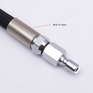 Adaptateur de déconnexion rapide LP pour équipement de plongée sous-marine, 3/8-24 femelle vers BCD mâle à déconnexion rapide - Product Image 5