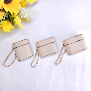 เคส AirPods ลายทรงกระบอก TPU+PU กันกระแทกและป้องกันรอยขีดข่วนพร้อมสายคล้อง - Product Image 4