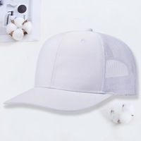 Gorras de Béisbol Trucker Personalizadas al por Mayor, de 6 Paneles, de Malla, Ajustables, con Cierre a Presión, Logotipo Bordado