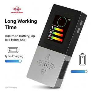 Détecteur anti-<span class=keywords><strong>espion</strong></span> Vodasafe, signal RF 0,5-6 GHz, scanner infrarouge et lumière rouge 695 nm, détecteur <span class=keywords><strong>de</strong></span> caméra cachée/écouteuse/localeur GPS en un clic - Product Image 1