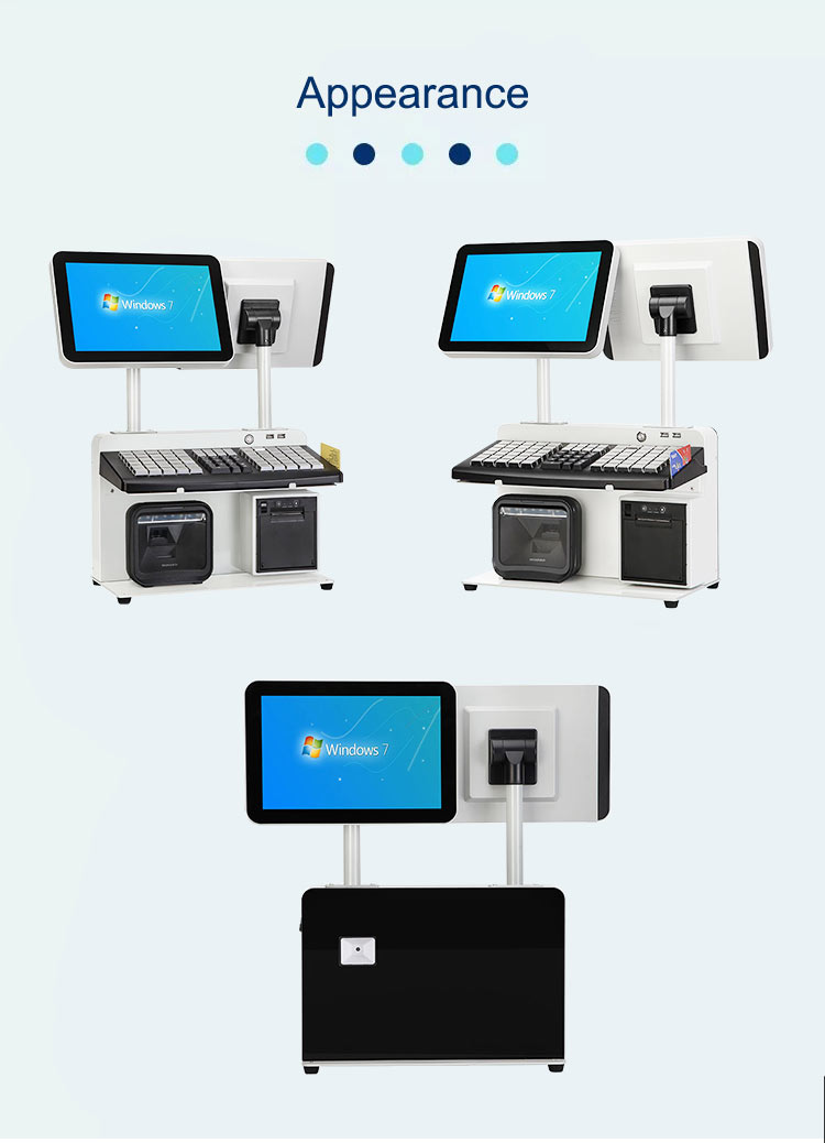 New Arrival 12.1'' All in One Windows Supermarket POS Machine Terminal for Retail Store