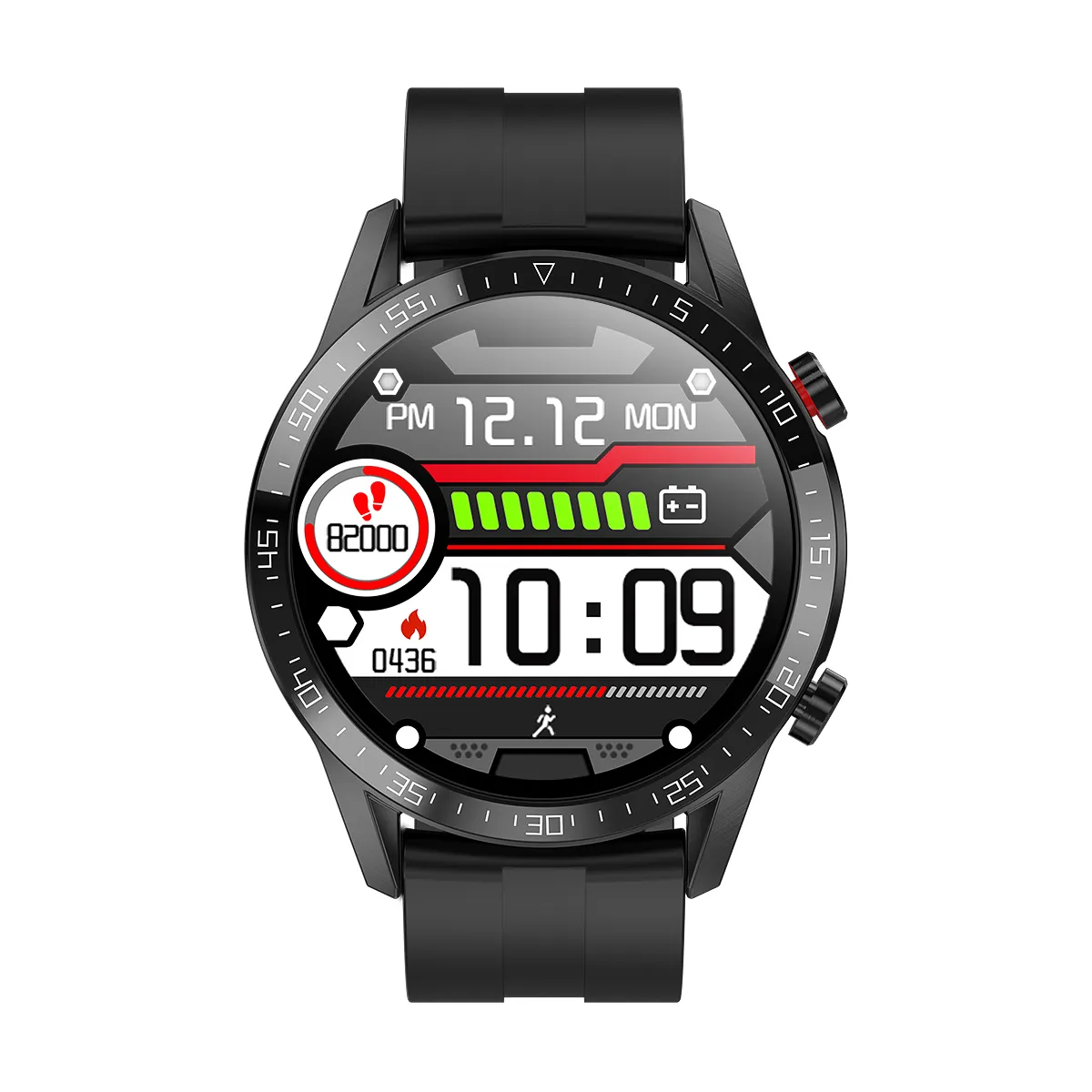 KW18 Slimme Horloge Ondersteuning MP3 Smartwatch Voor Android Ios 340Mah Batterij Smart Horloge Met Hartslagmeter